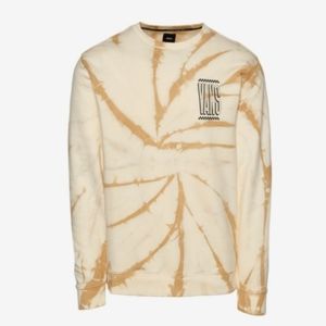 Vans Tie Dye Brown Crew *NWT*